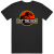 Eat The Rich Jurassic Park Parody T Shirt