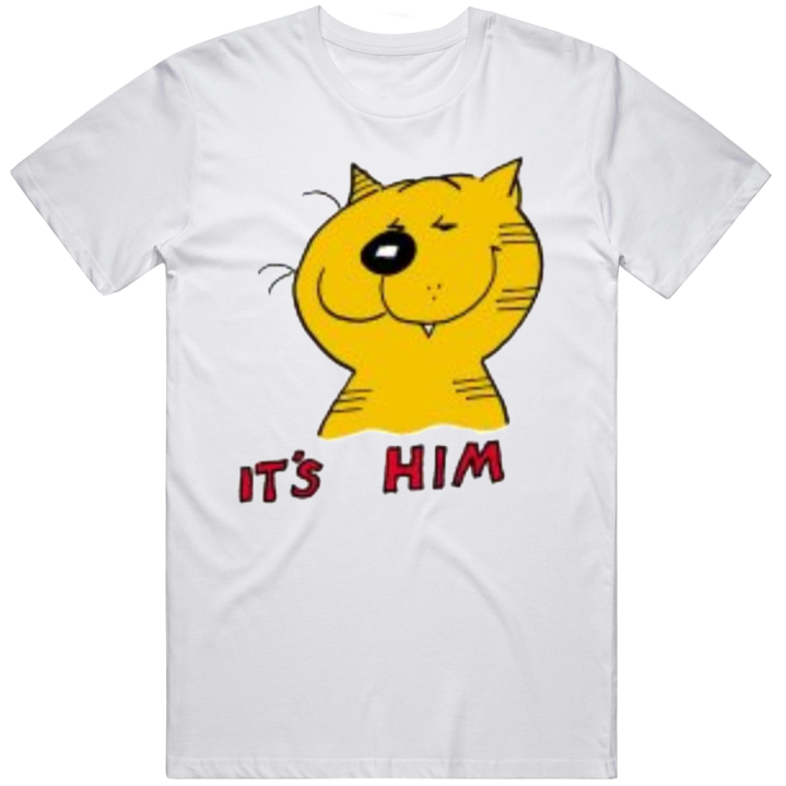 It's Him Heathcliff Catillac Cats Wrestling T Shirt