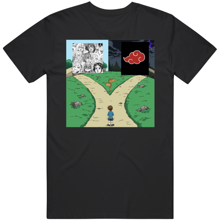 Anime Pathway Choose A Side T Shirt