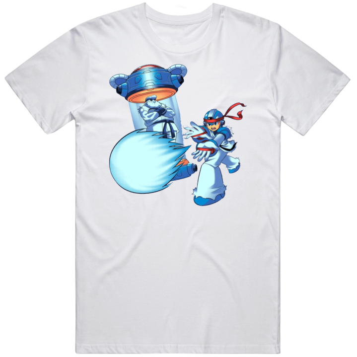 Megaman Hado Capcom Sreet Fighter T Shirt