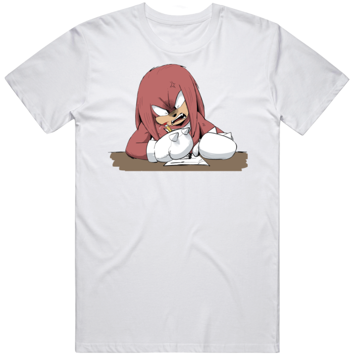 Knuckles Can't Draw Artist Meme T Shirt