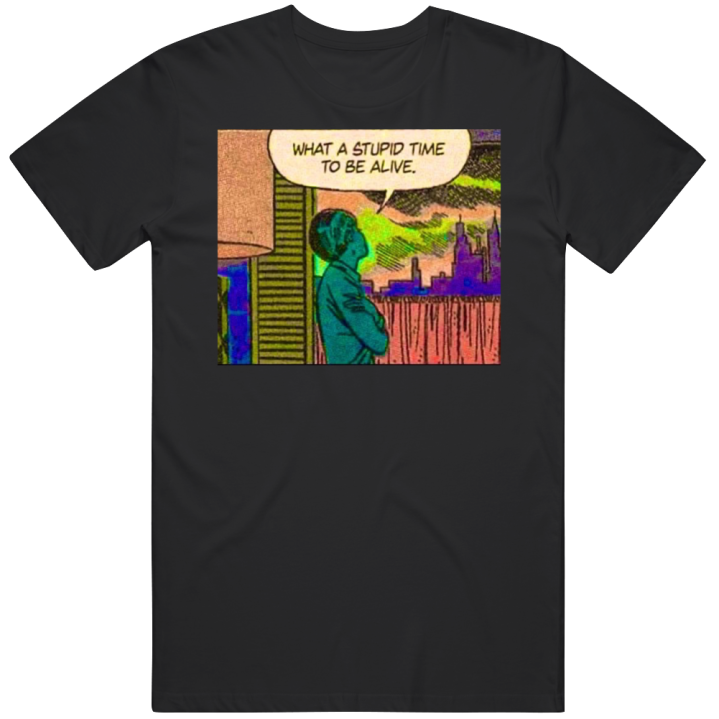 What A Stupid Time To Be Alive Meme T Shirt