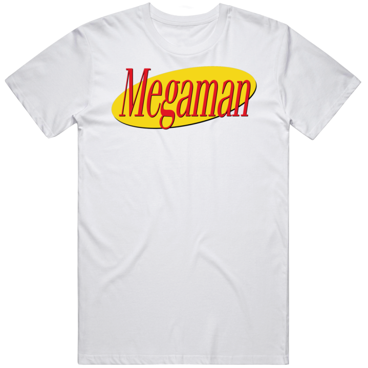 Megaman Seinfeld Parody Retro Game T Shirt