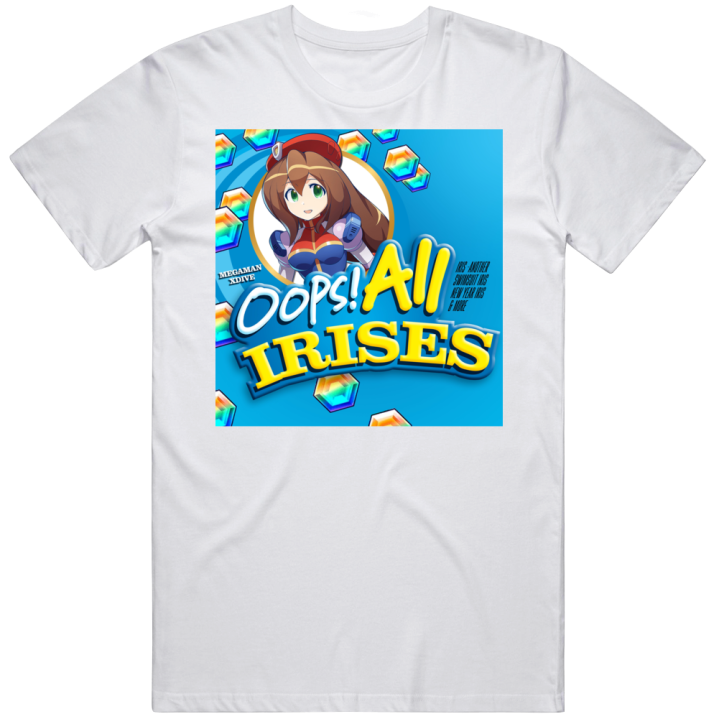 Megaman Xdive Rockman Cereal Iris T Shirt