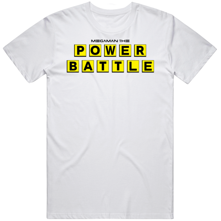 Megaman Power Battle Waffle House Parody T Shirt