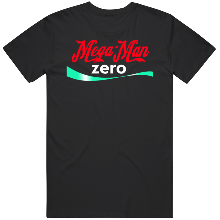 Megaman Zero Coca Cola Parody T Shirt