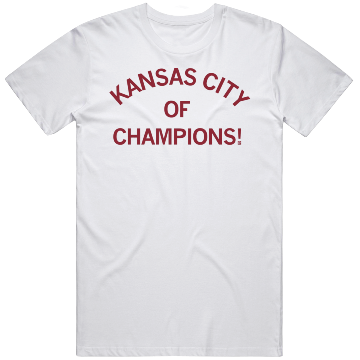 Kansas City Of Champions Superbowl Chiefs Football T Shirt