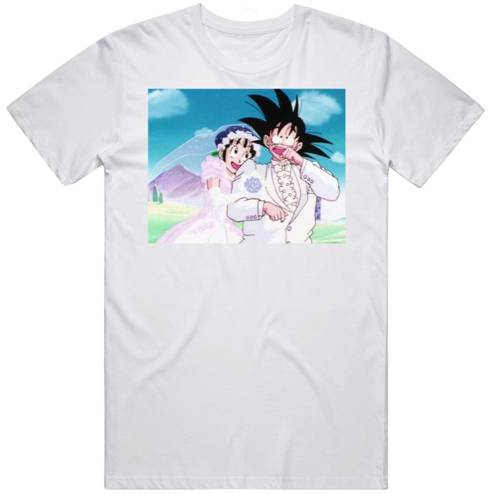 Goku Bulma Wedding Marriage Dragon Ball T Shirt