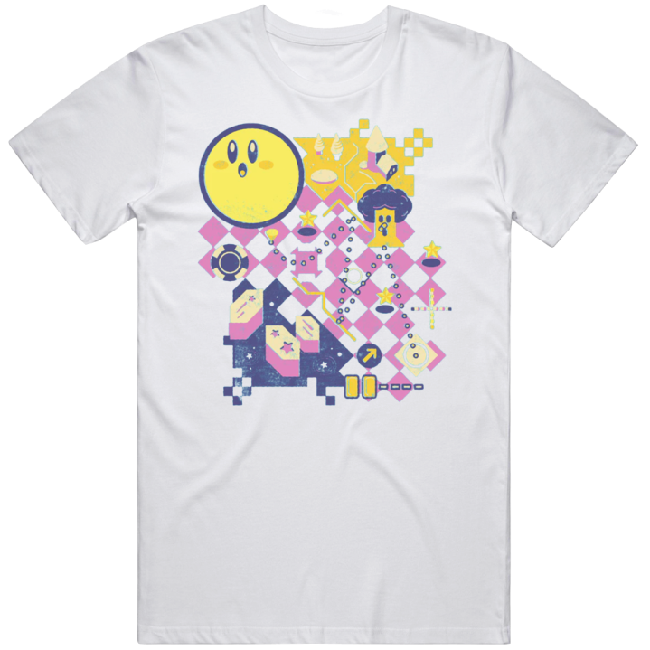 Kirby Remastered Dream Course Video Game T Shirt