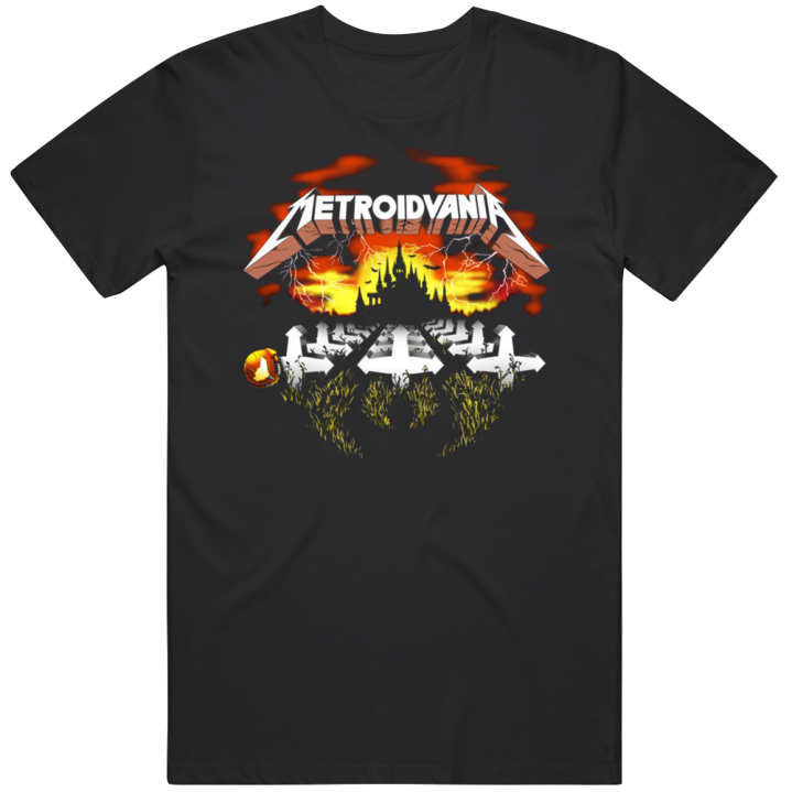 Metroidvania Metroid Castlevania Meme T Shirt