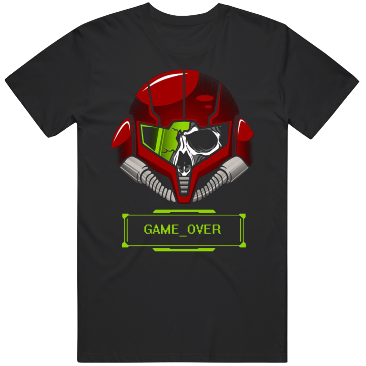 Metroid Samus Game Over T Shirt