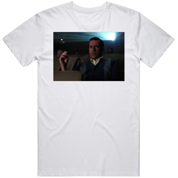 Don Draper Cinema Scene Mad Men T Shirt