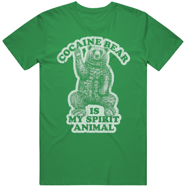 Cocaine Bear Is My Spirit Animal T Shirt