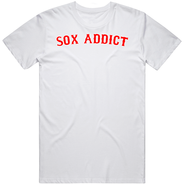 Red Sox Addict Baseball T Shirt