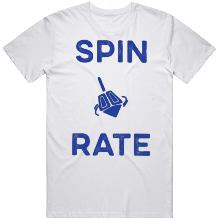 Spin Rate Baseball T Shirt