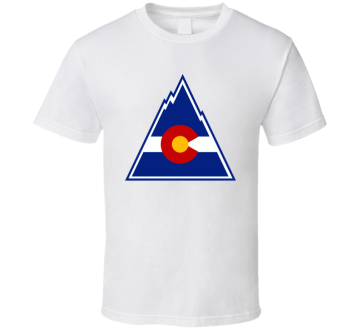 Colarodo Rockies Old School Retro Logo T Shirt