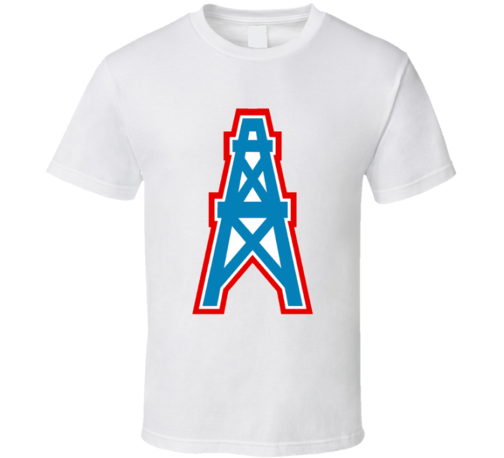 Houston Oilers Old School Logo T Shirt