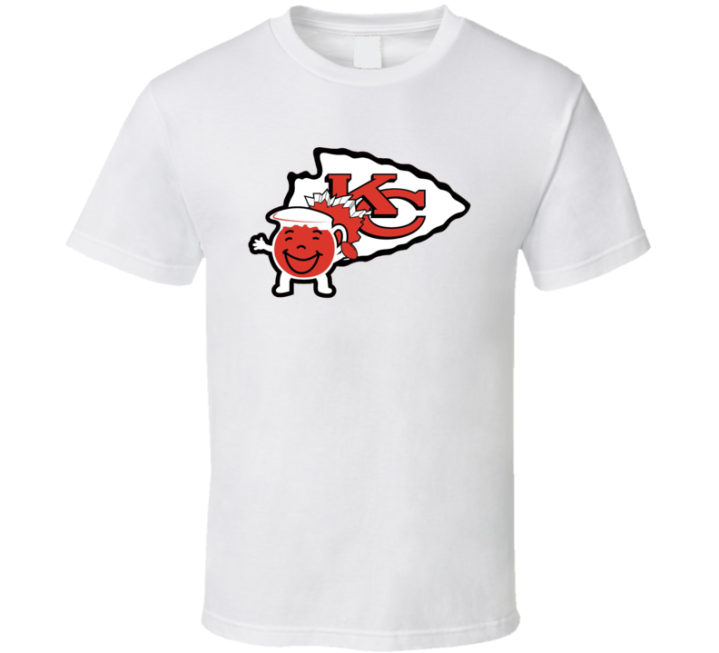 Kansas City Chiefs Koolaid Man Parody T Shirt