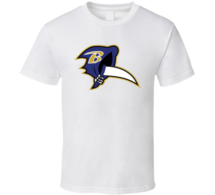 Baltimore Deaths Ravens Football Family Guy Parody T Shirt