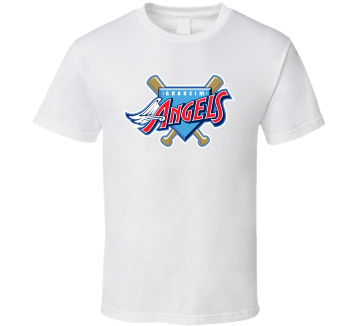 Anaheim Angels Baseball Oldschool Retro Logo T Shirt