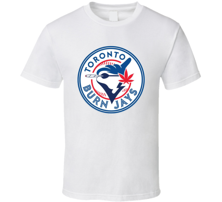 Toronto Burn Jays Blue Jays Baseball Marijuana Weed T Shirt