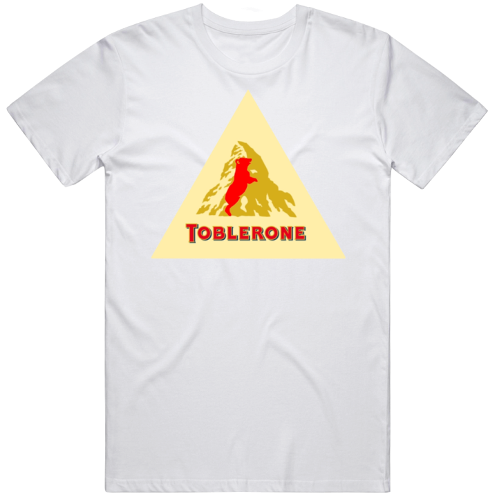 Toblerone Hidden Bear Logo T Shirt