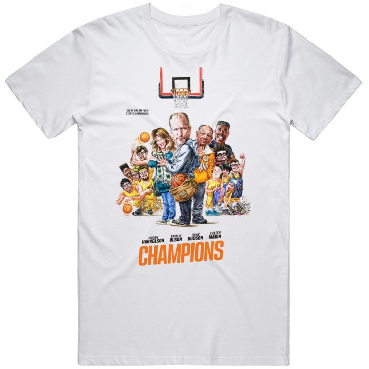 Champions Movie Woody Harrelson T Shirt