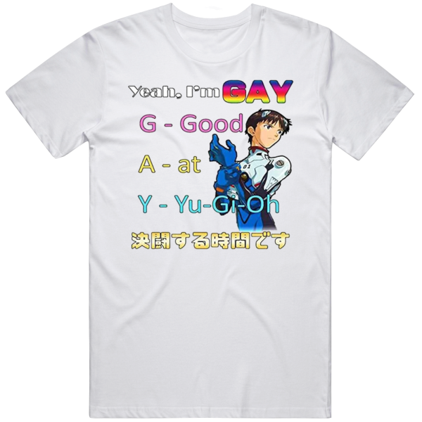 Undertaker Yeah I'm Gay Good At Yugioh T Shirt