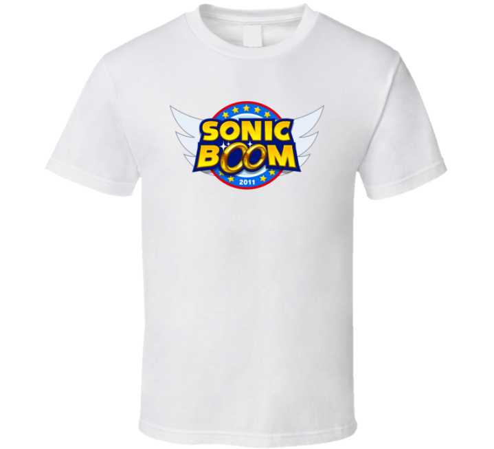 Sonic Boom Rings T Shirt