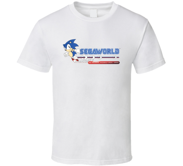 Sonic Vintage 1990 Segaworld Hedgehog T Shirt