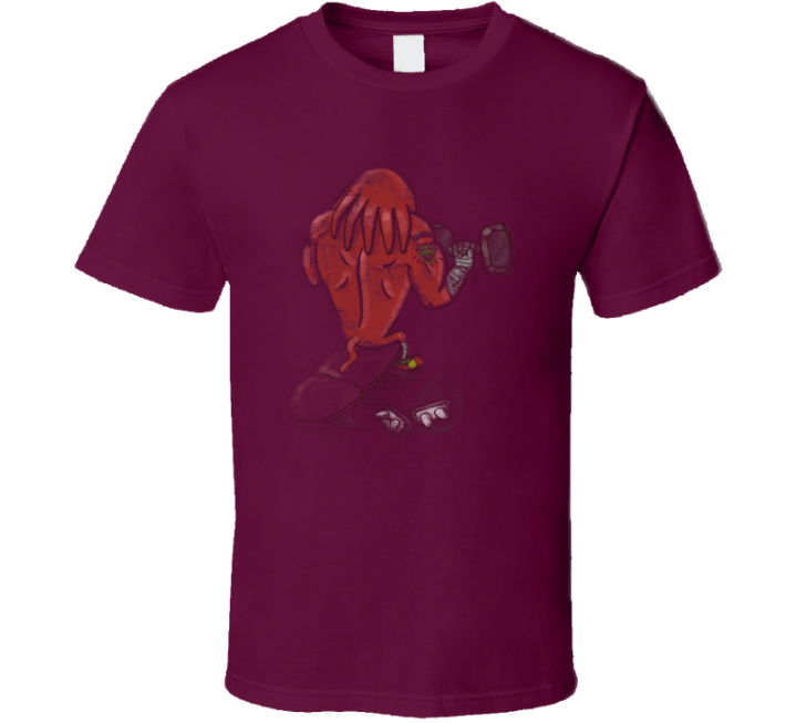 Sonic Knuckles Bigger Taller Stronger Gym T Shirt