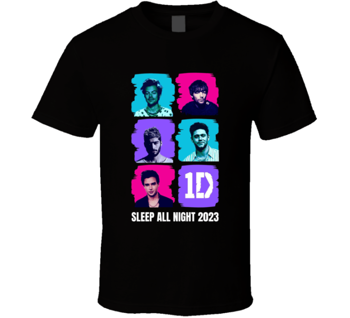 One Direction 1d Sleep All Night 2023 T Shirt