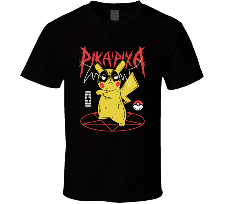 Pika Pika Pikachu Libre Pokemon Parody T Shirt