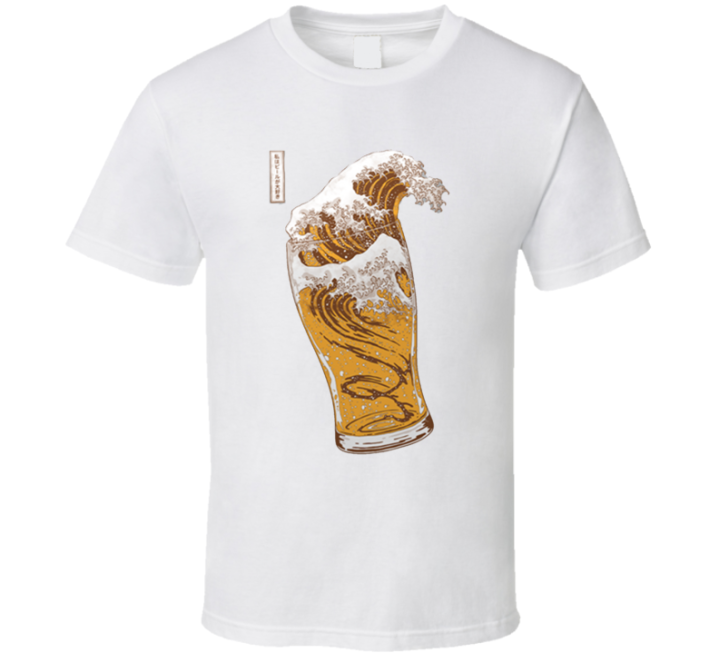 The Great Beer Wave Bar Crawl Home Brew T Shirt