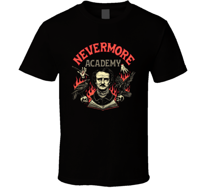 Nevermore Academy Albert Einstein Parody T Shirt