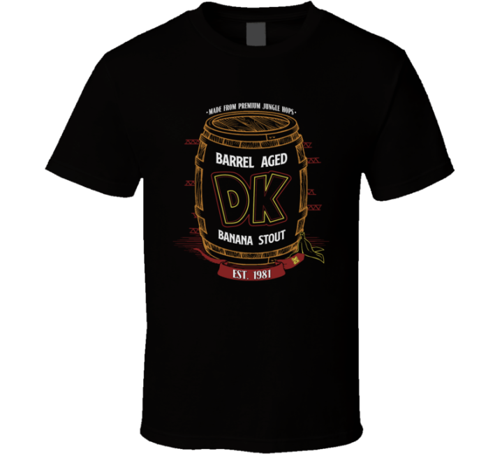 Donkey Kong Banana Stout Dk Barrel Aged T Shirt