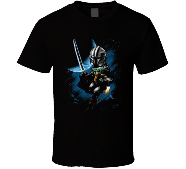 Galactic Clan Baby Yoda Mandalorian Father's Day T Shirt