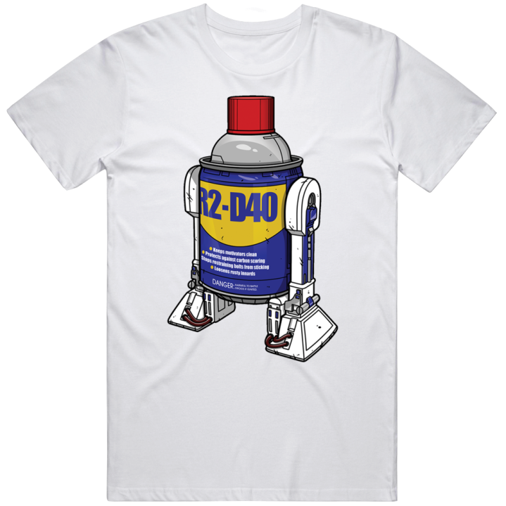 R2d2 Star Wars Wd Parody40 T Shirt