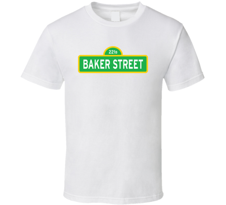 Baker Street Sesame Street Parody T Shirt