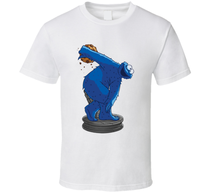 Cookie Monster Disc Golf Meme T Shirt