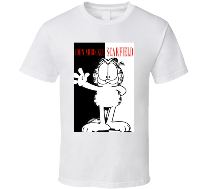 Garfield Scarfield Scarface Meme T Shirt