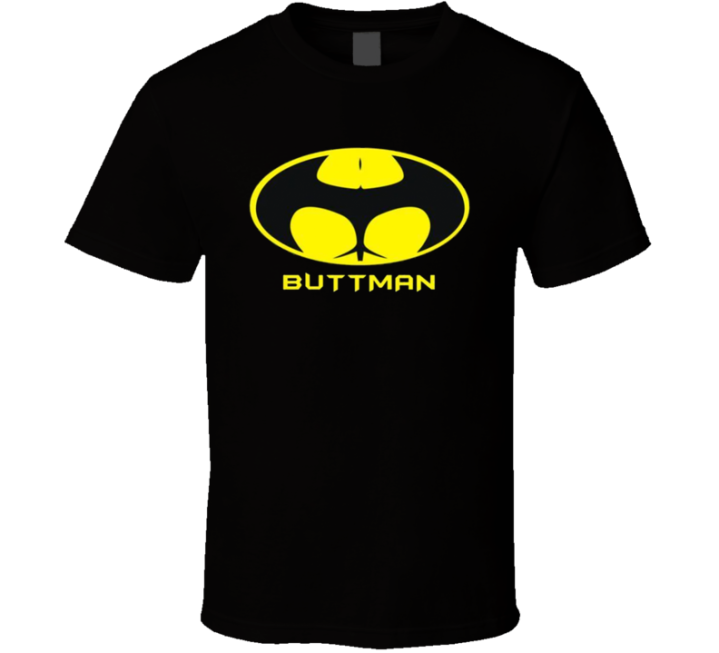 Buttman Batman Parody T Shirt