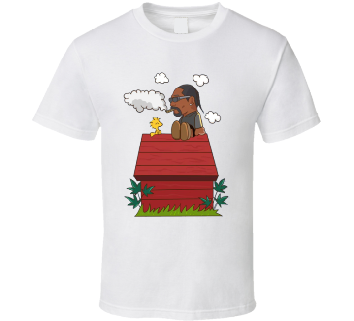 Snoopy Dog Snoop Dog Peanuts Parody T Shirt