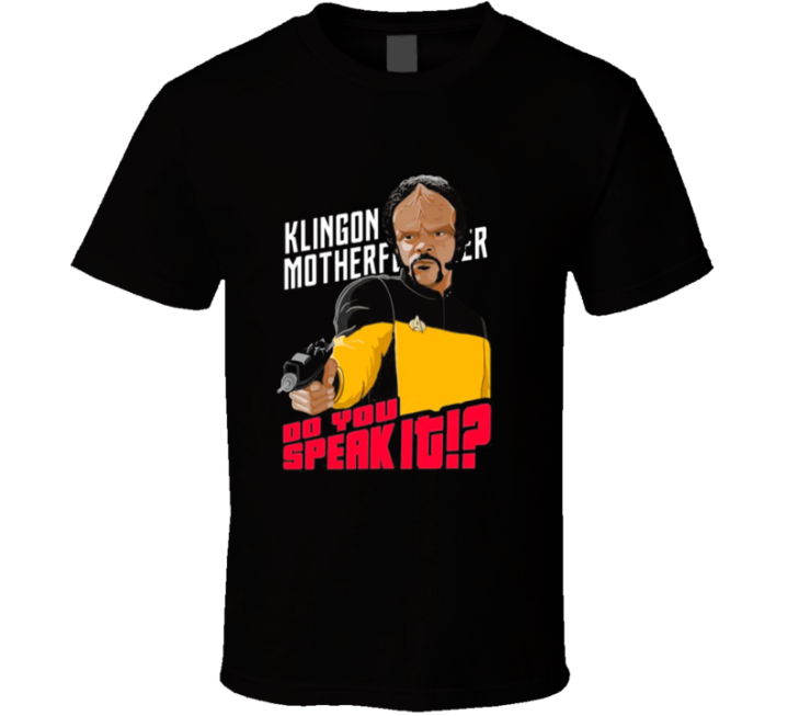 Klingon Mother Effer Do You Speak It Star Trek Samuel Jackson T Shirt