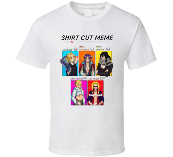 Anime  Cut Meme T Shirt