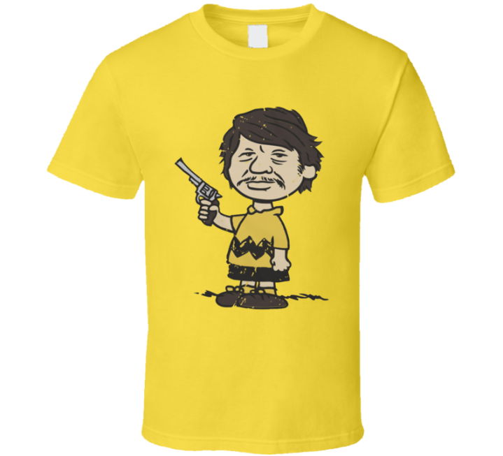 Charles Bronson Charlie Brown Parodyt T Shirt