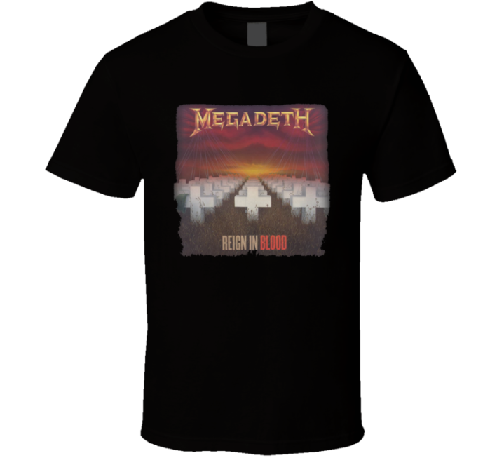 Medadeth Rein In Blood Metallica Slayer Parody Meme T Shirt