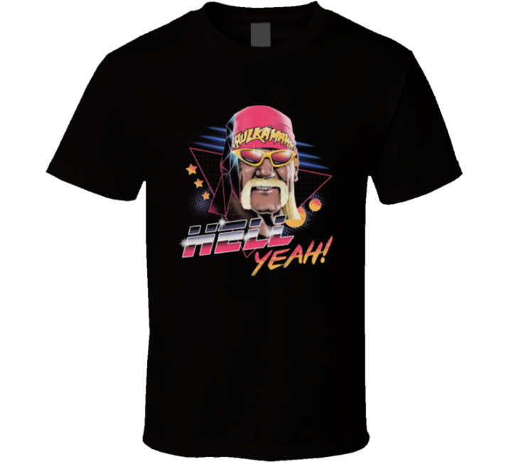 Hulkmania Hell Yea Retro 80s Disco T Shirt