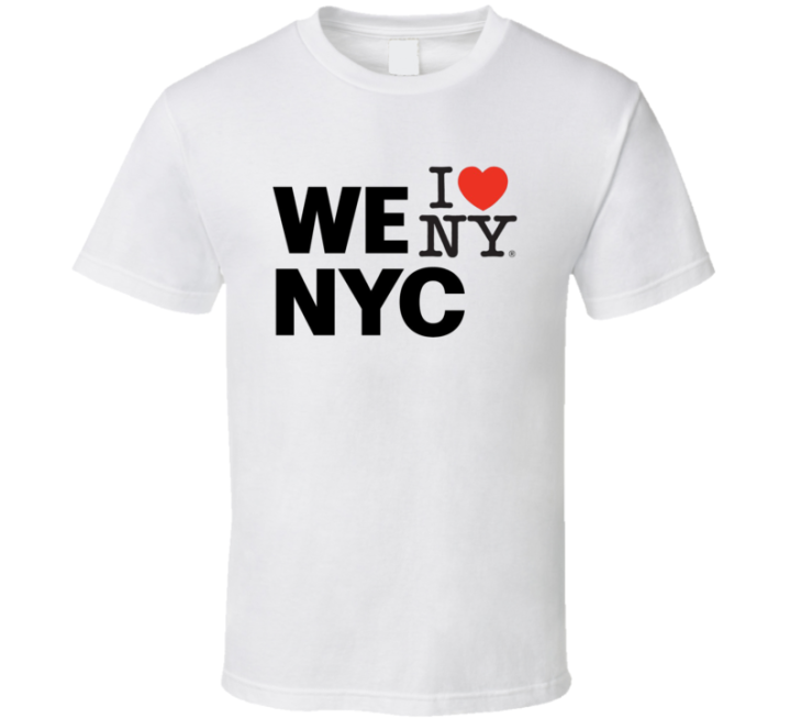 We Nyc I Love New York City T Shirt