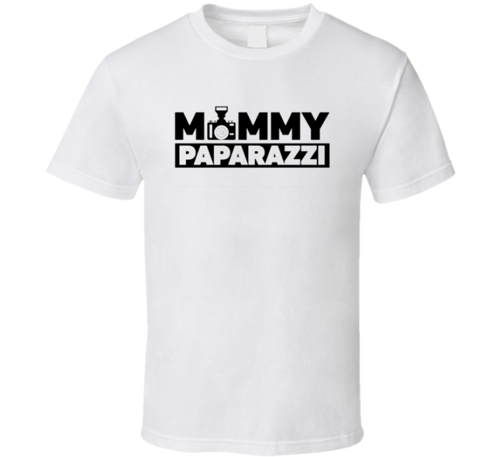 Mommy Paparazzi Photographer Mother's Day Gift T Shirt